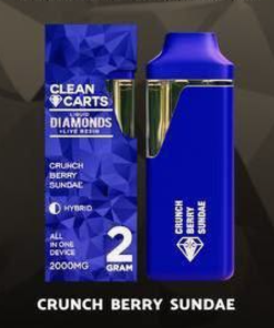 Clean Carts Crunch Berry Sundae