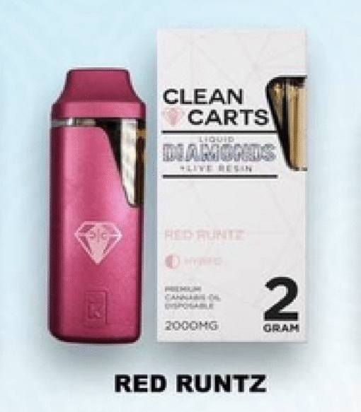 Red Runtz | New Clean Carts | 2 Gram