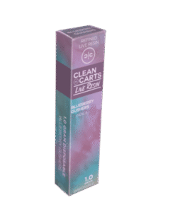 Clean Carts Live Rosin 1 Gram Blueberry Gushers