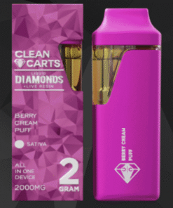 Clean Carts Berry Cream Puff