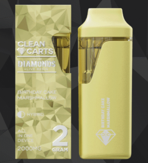 Clean Carts Birthday Cake Marshmallow