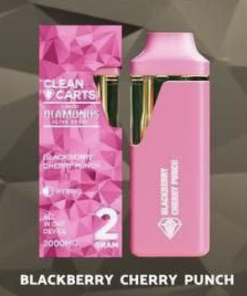 Clean Carts Blackberry Cherry Punch